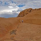 Spitzkoppe ... der Aufstieg beginnt ....