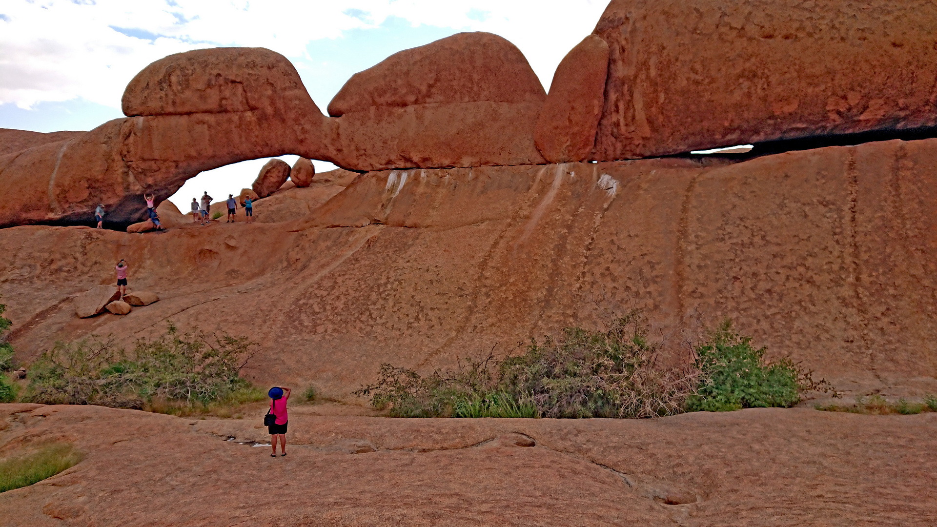 Spitzkoppe  ... " im Fenster "...