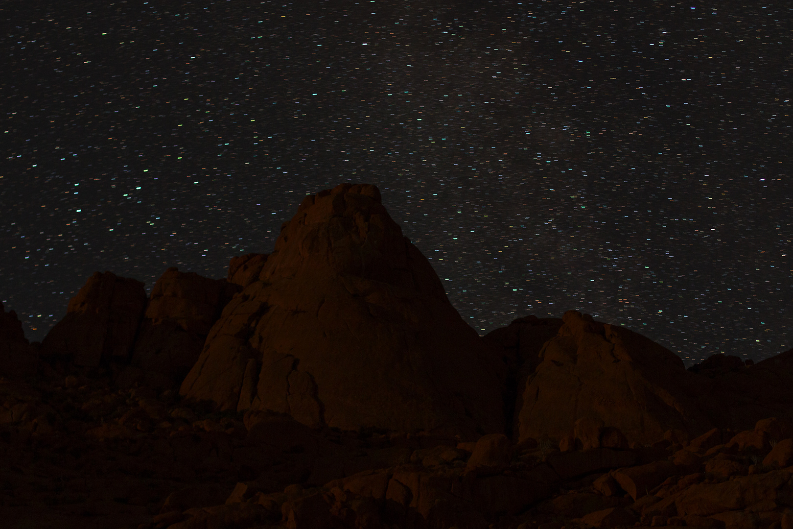 Spitzkoppe in der Nacht