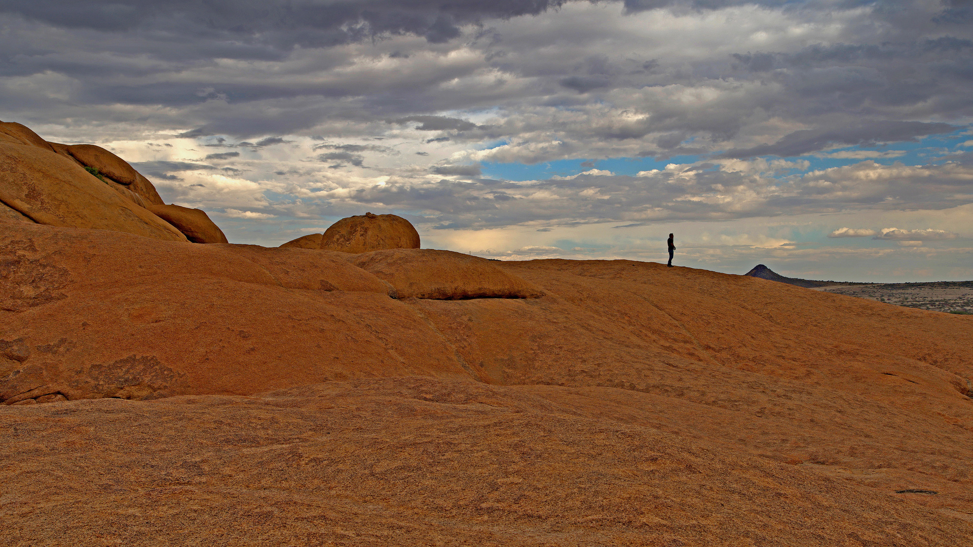 Spitzkoppe / Namibia - die Verbindung halten -