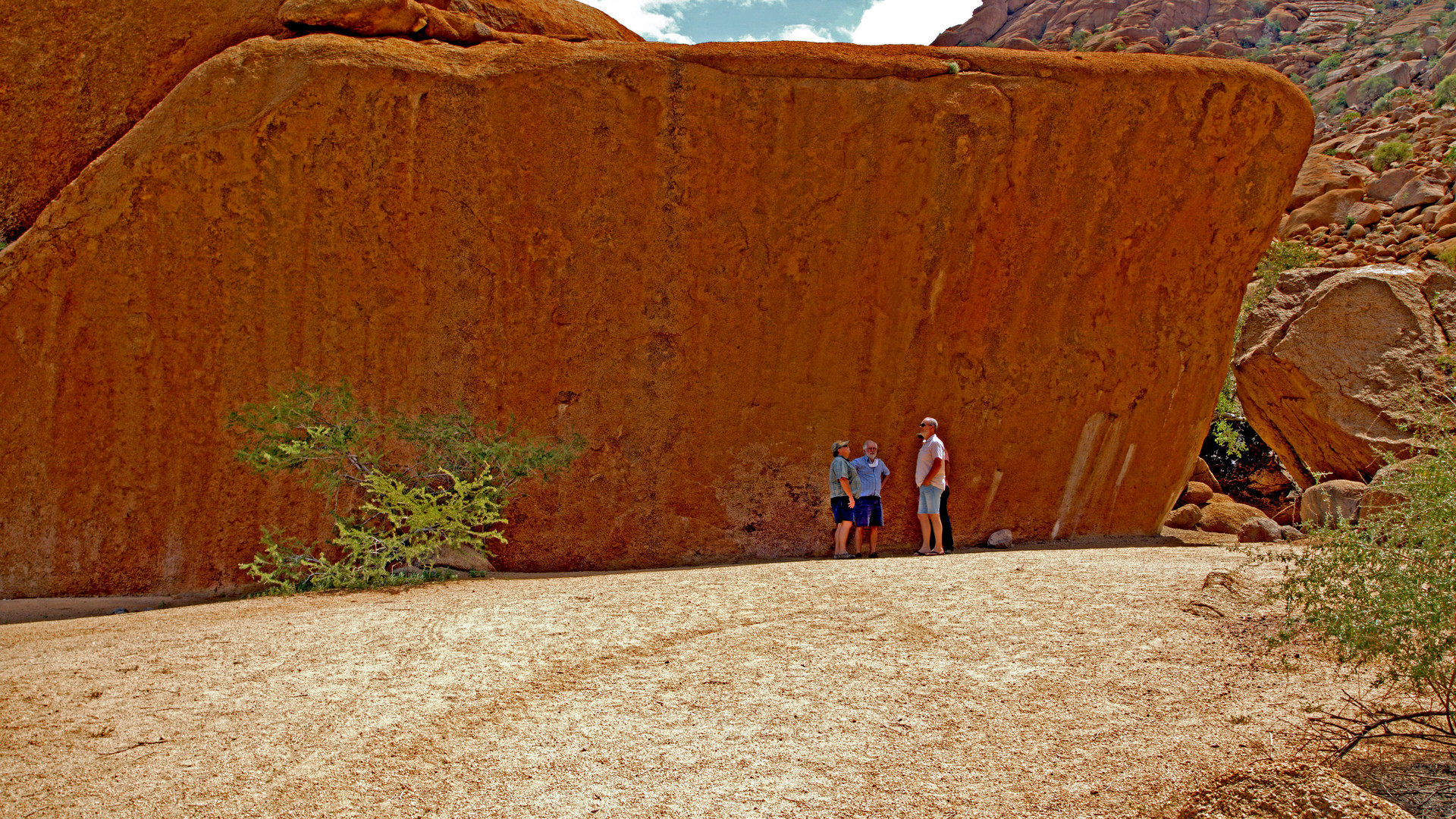 Spitzkoppe / Namibia ... noch größere Steine.