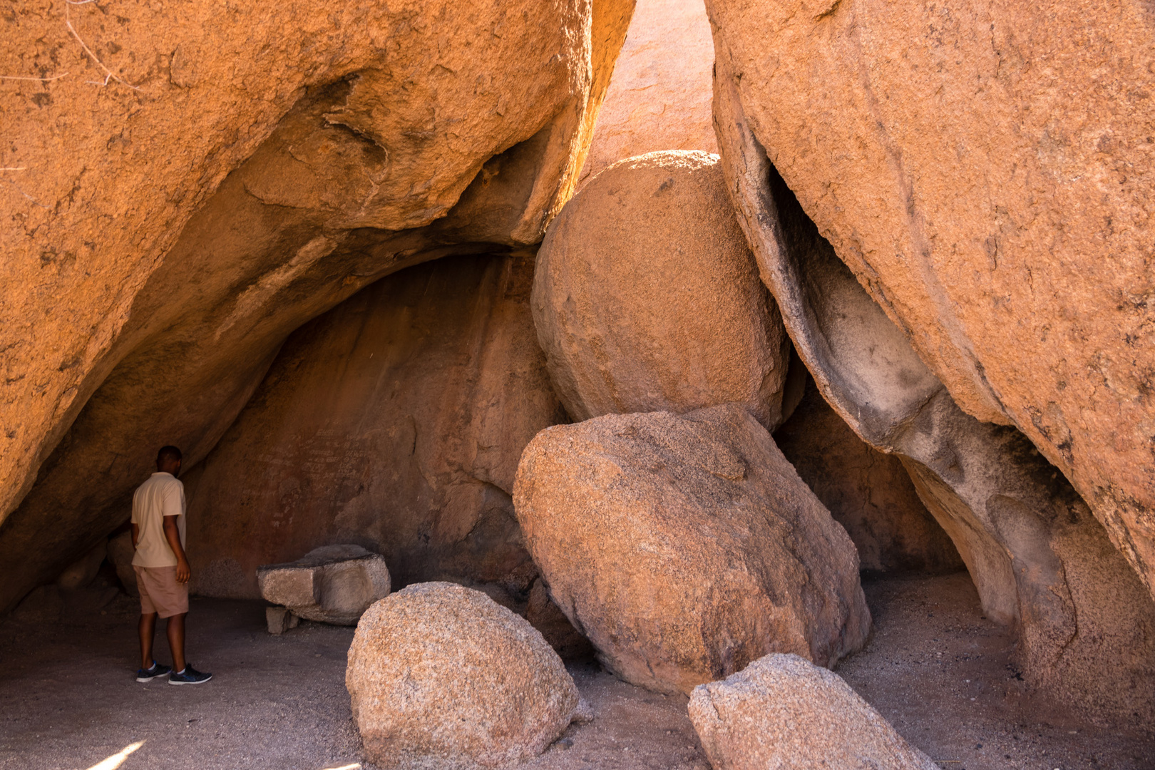 Spitzkoppe, nur ein paar kleine Steine