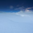 Spitzmeilen mit Mond