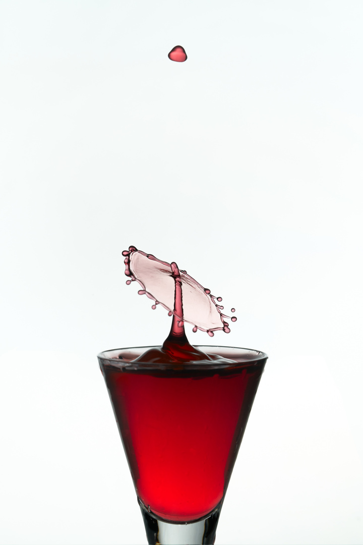 Splash - Fotografie "Cocktailschirmchen"