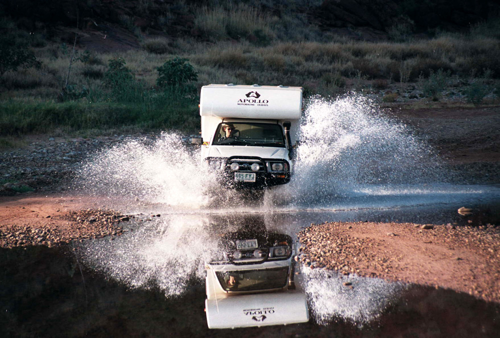 "Splash" im Outback, Australien