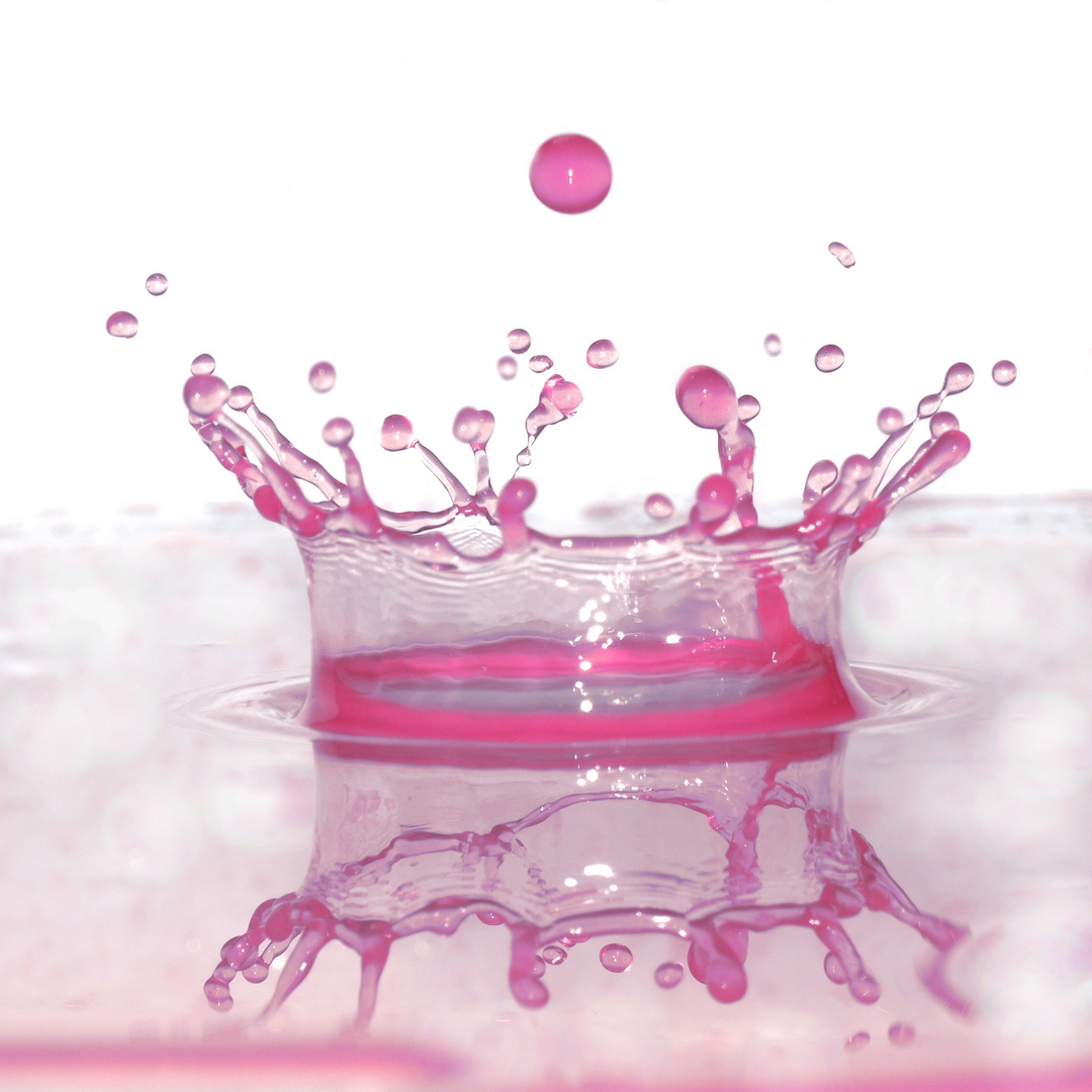 Splash Spaß in Pink