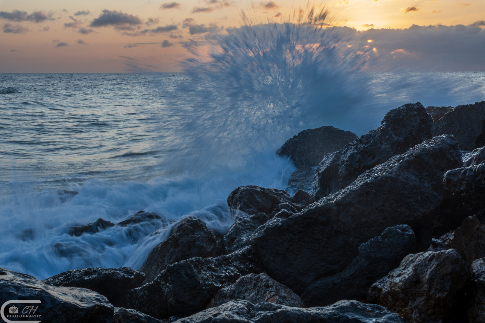 Splashed sunrise 4