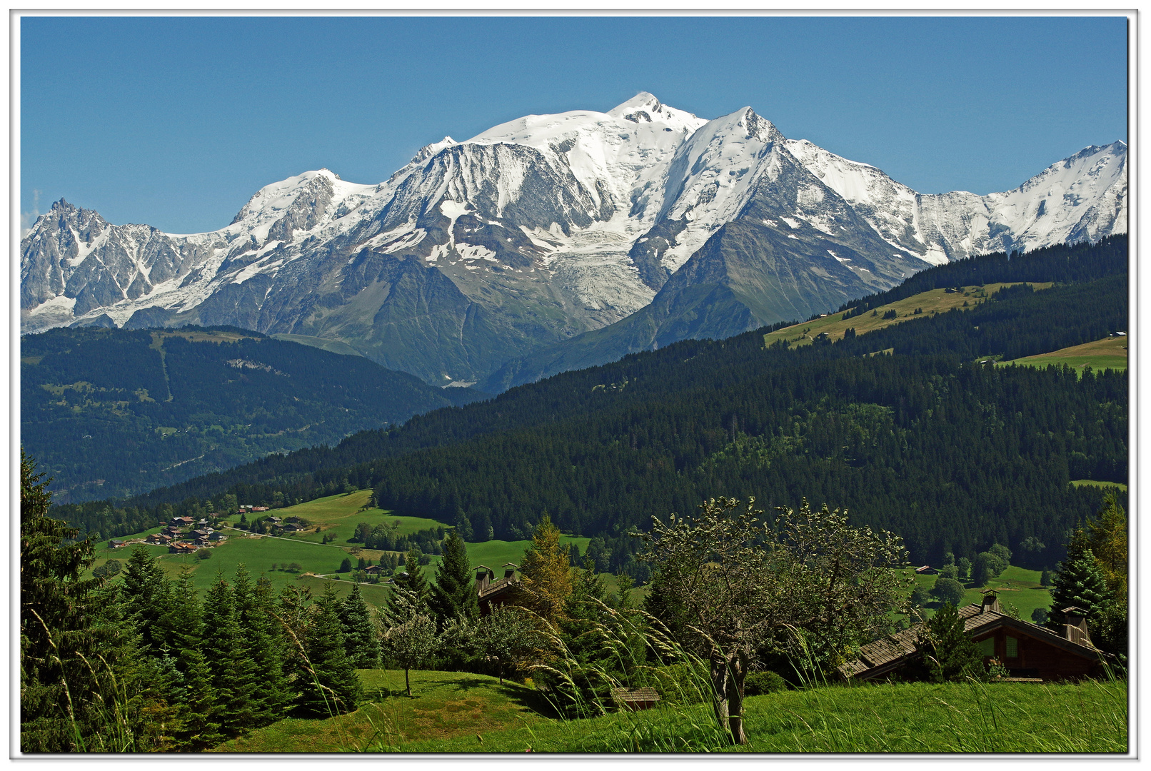 splendide mont blanc...