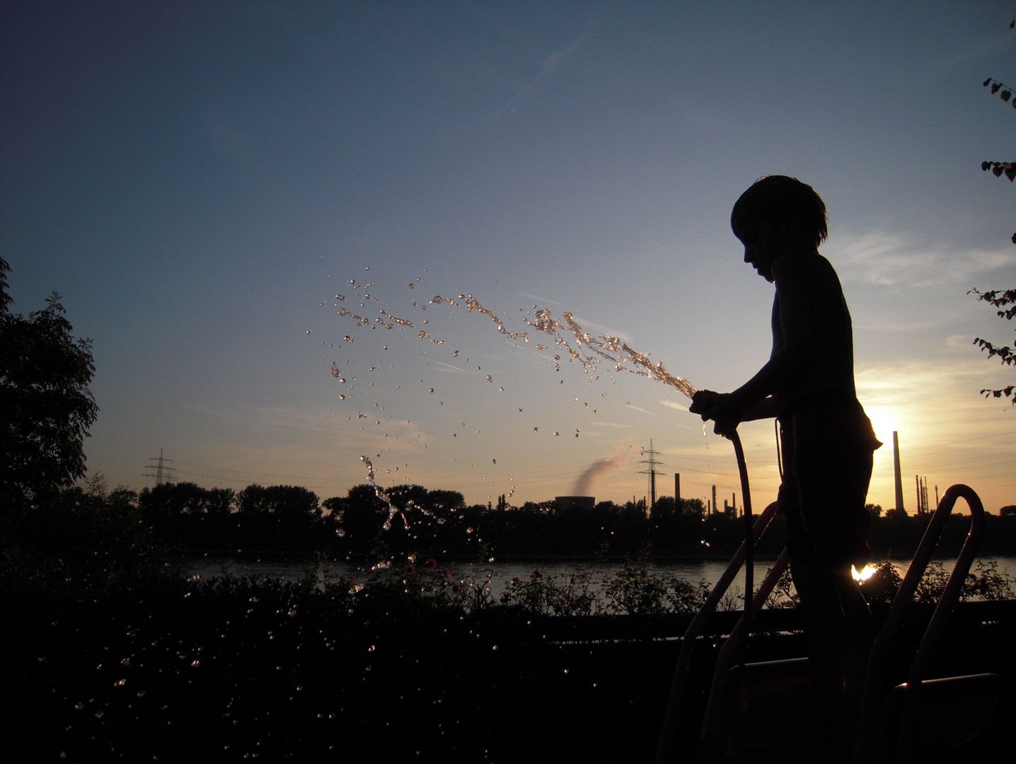 "splish, splash, I was takin' a bath..."