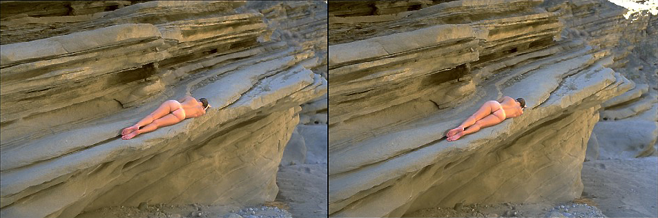 Split Mountain, Mohave Wüste, Kalifornien 1990