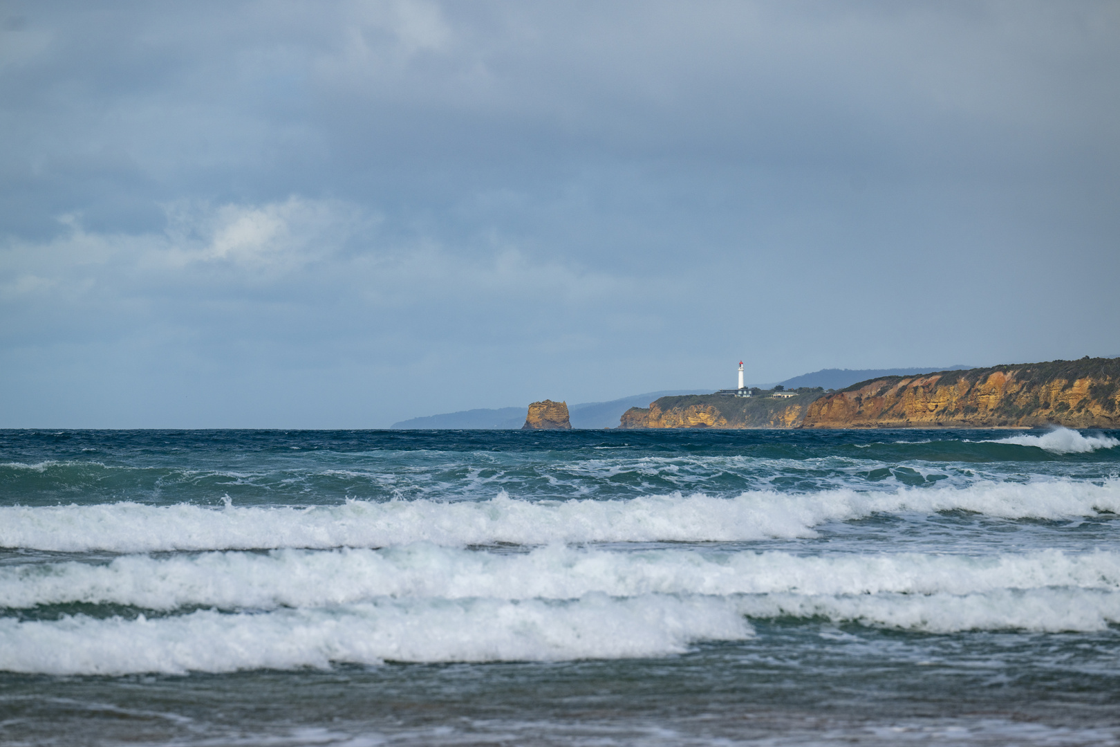 Split Point Lighthouse aus der Ferne