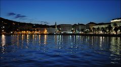 Split - Strandpromenade zur blauen Stunde -