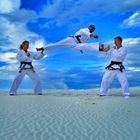 Splitkick in White Sands