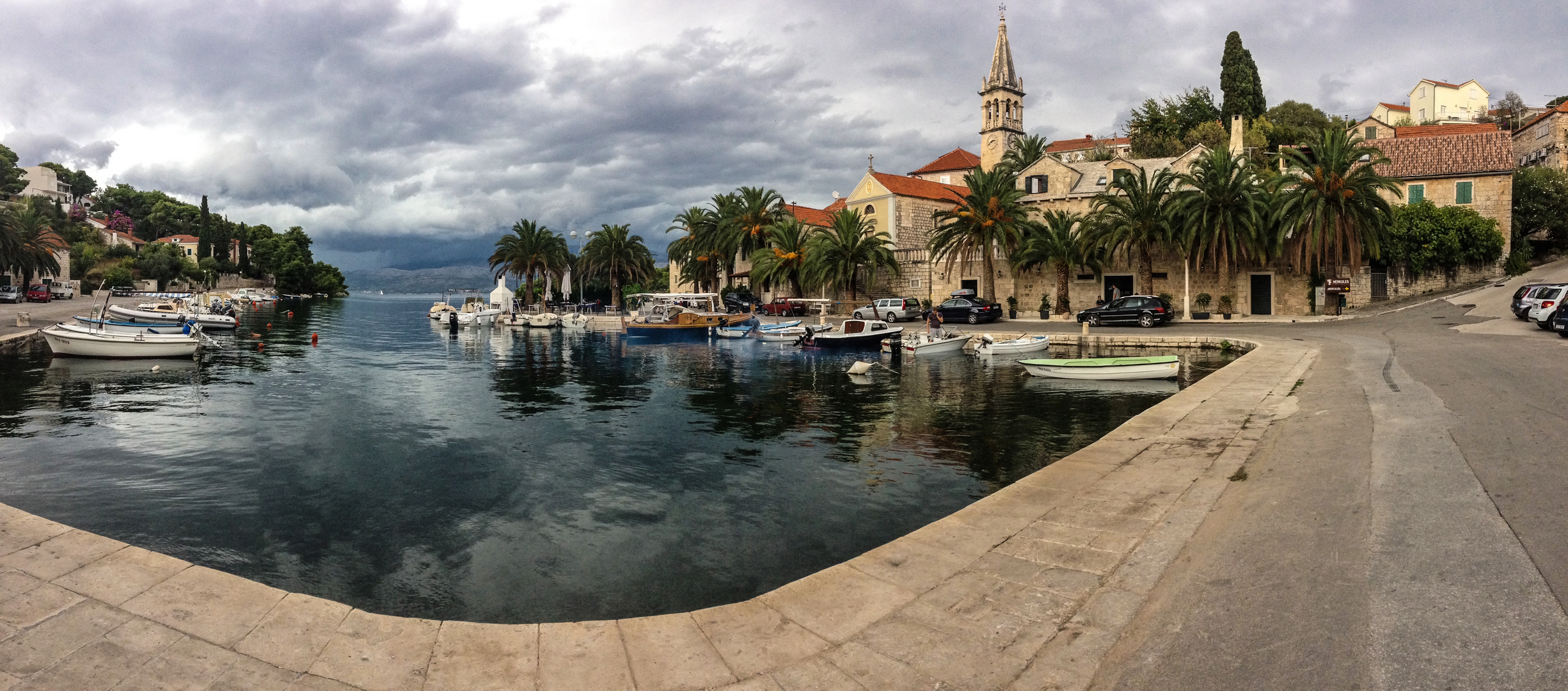 Splitska small town on the island of Brac