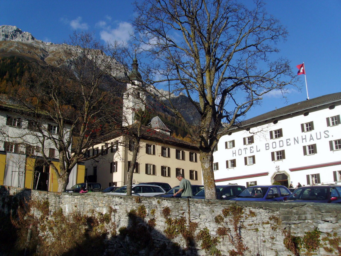 Splügen im Herbst