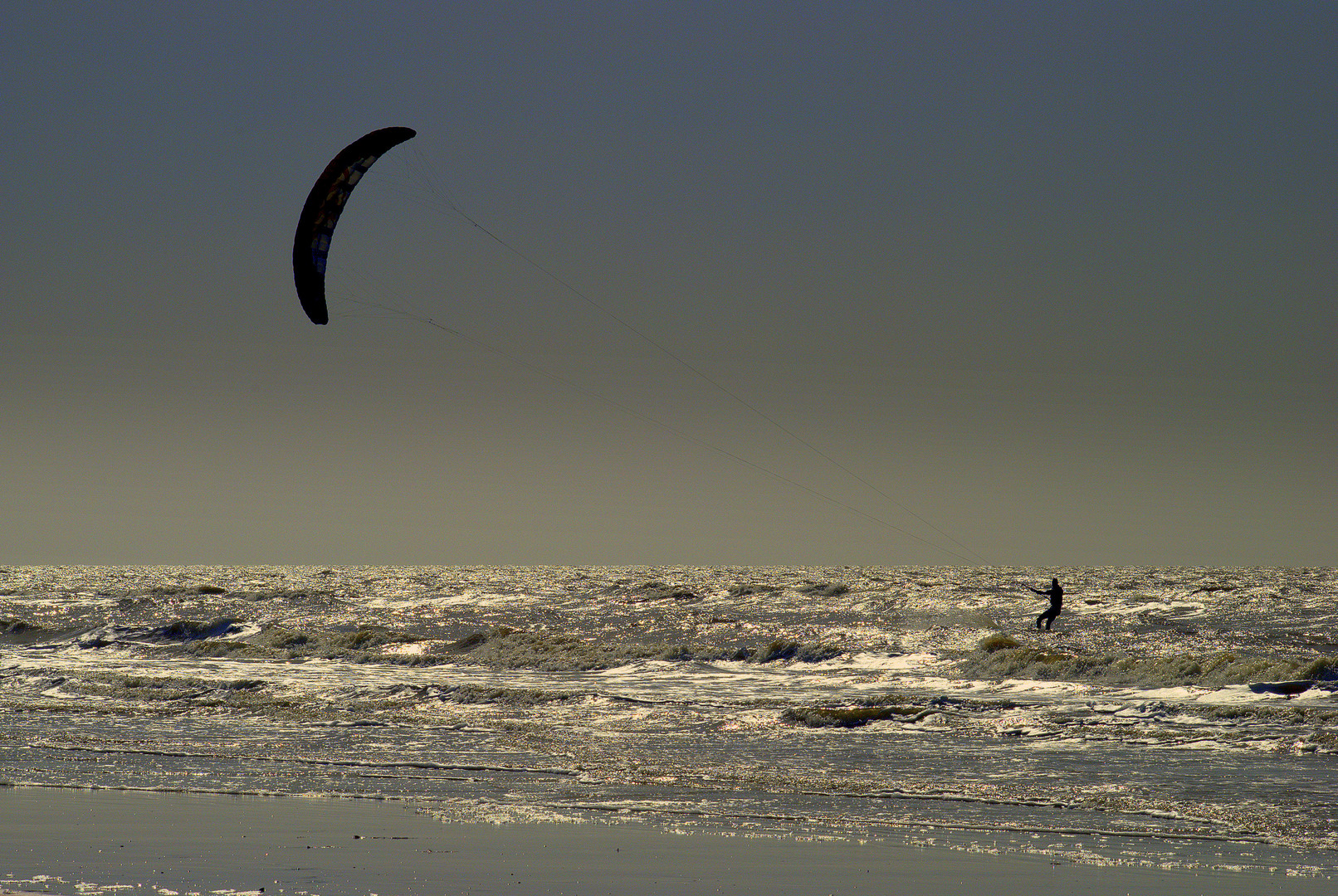 SPO - Kiter am Abend