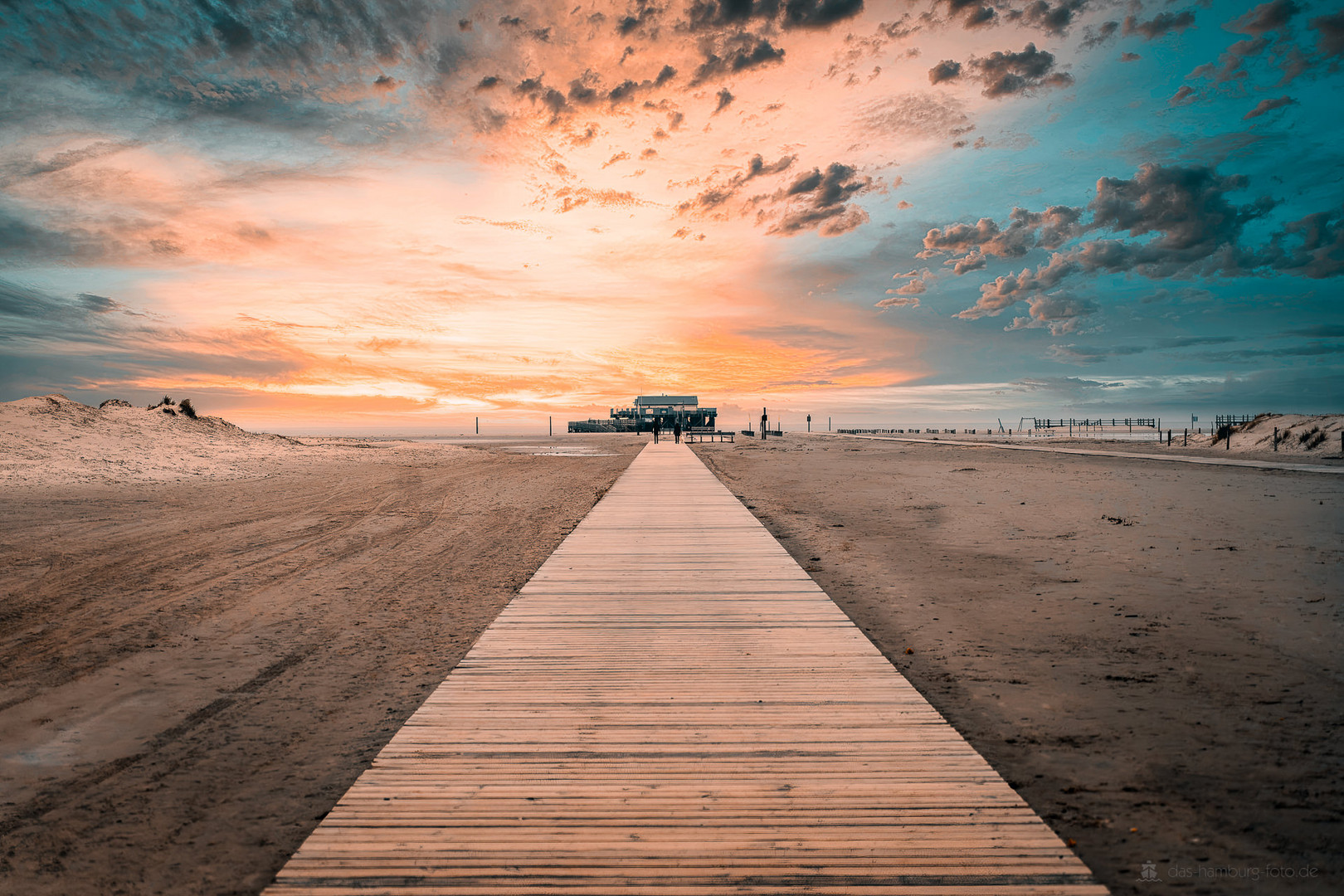 SPO - St. Peter Ording am frühen Morgen