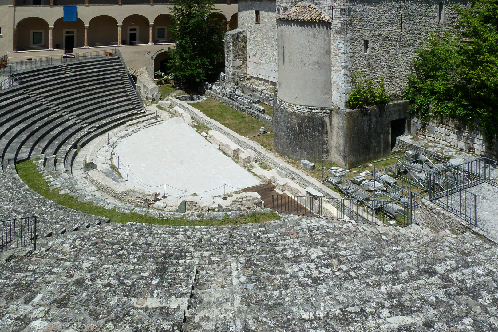 Spoleto römisches Amphitheater