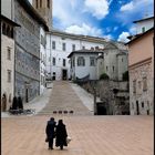 Spoleto  - Umbria - Piazza del Duomo.