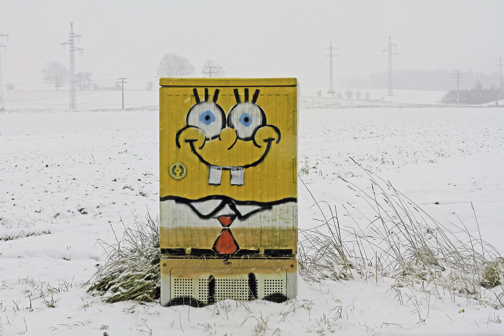 Spongebob friert!