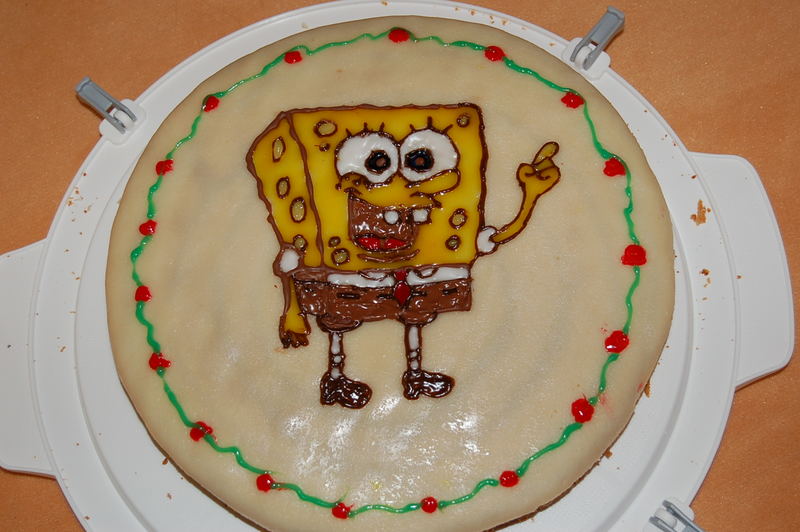 Spongebob-Kuchen Foto &amp; Bild | stillleben, food-fotografie, gebäck ...