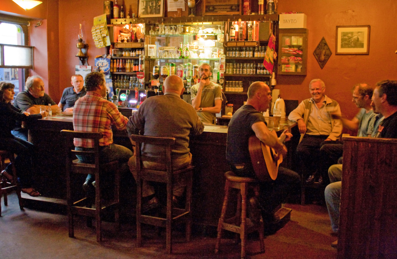 Spontaner Gig im Pub