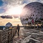 Spontanes Foto auf dem Teufelsberg