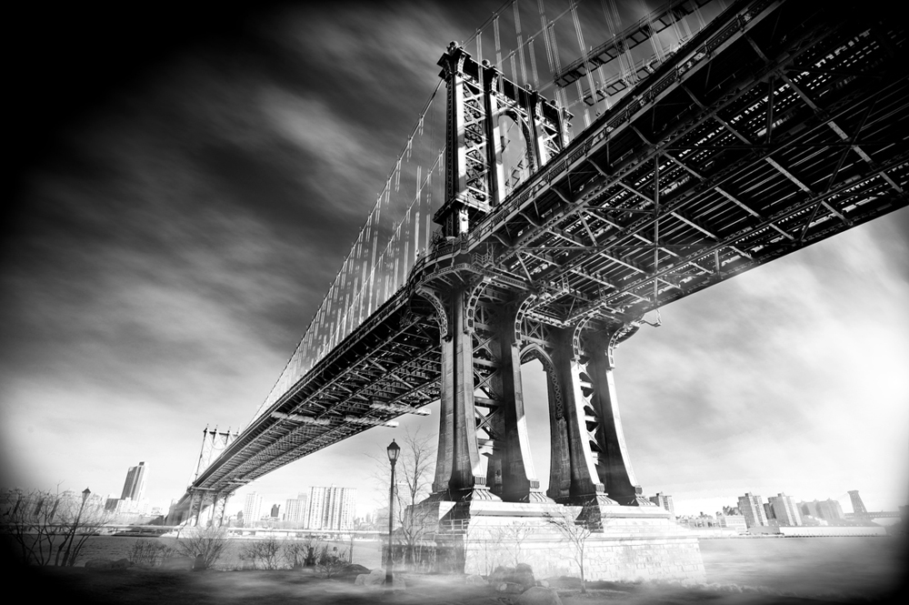 spooky Manhattan Bridge