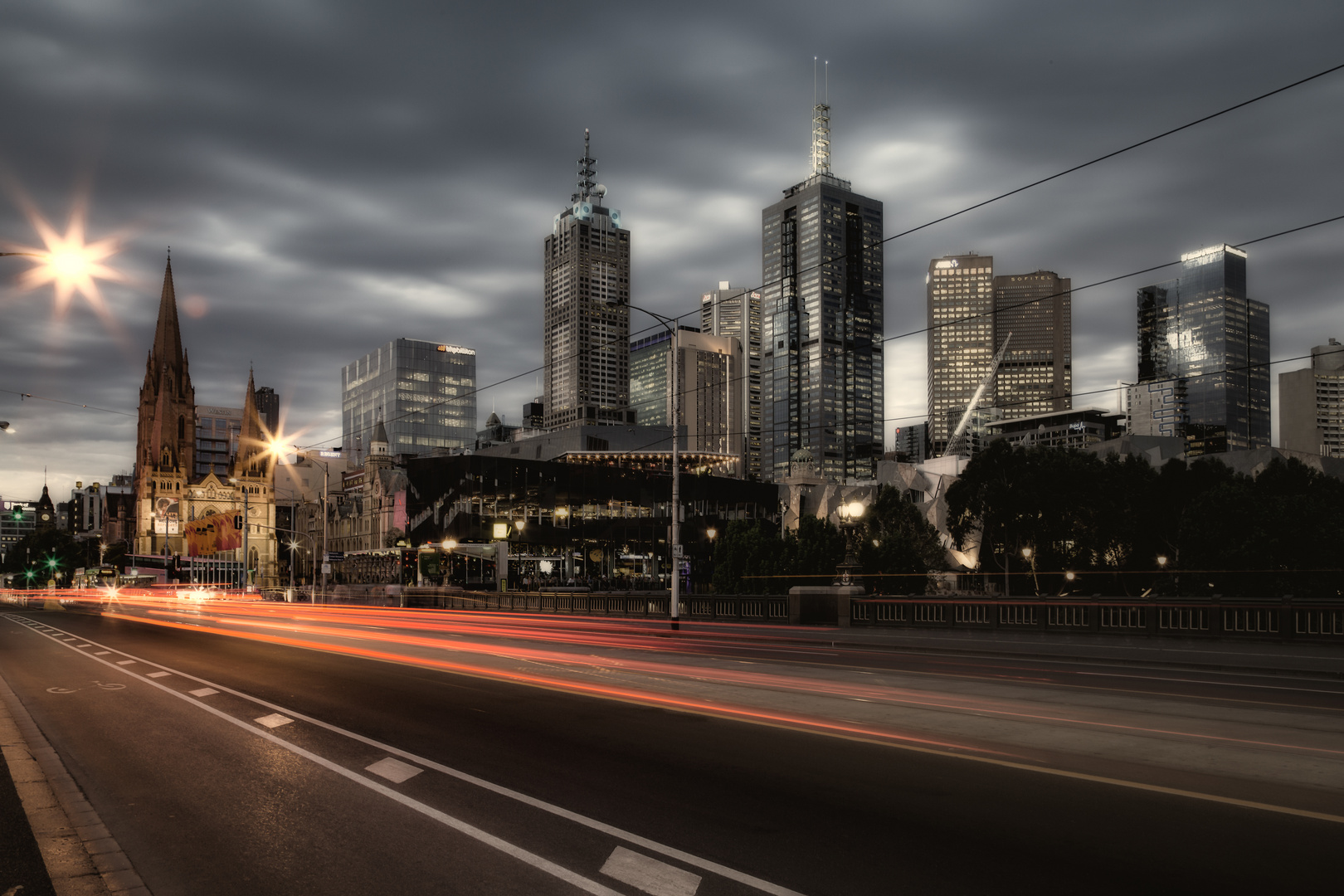 Spooky Night in Melbourne ...