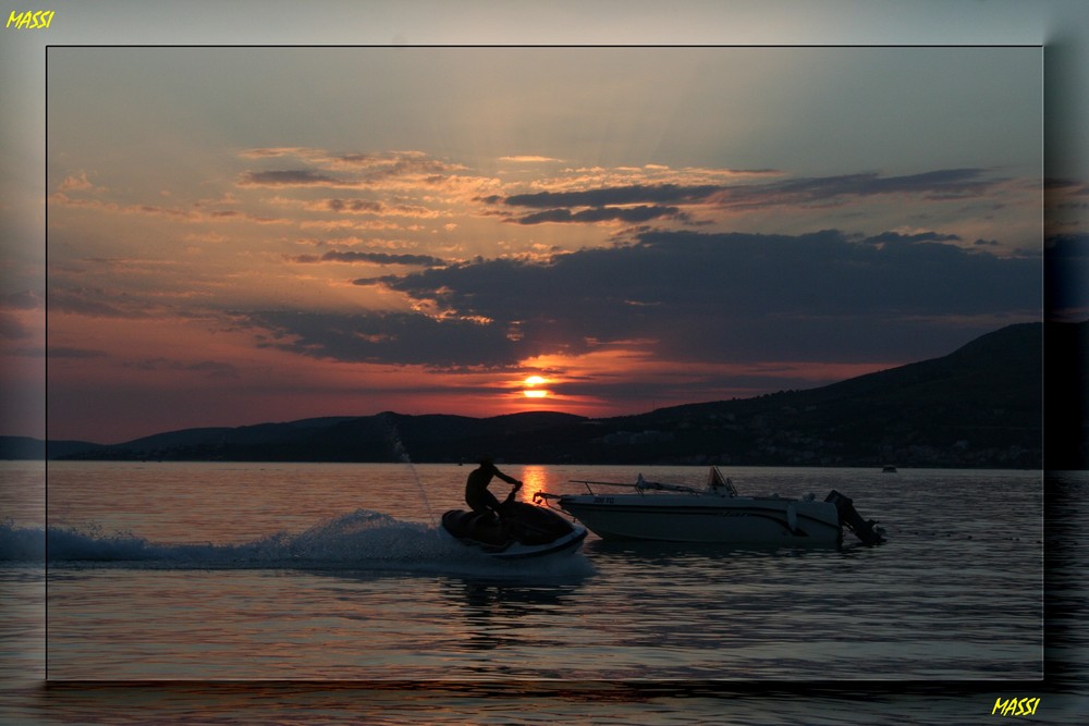 Sport al tramonto