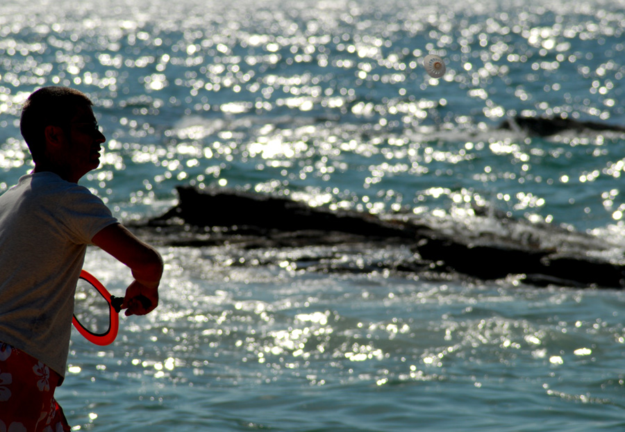 sport am strand