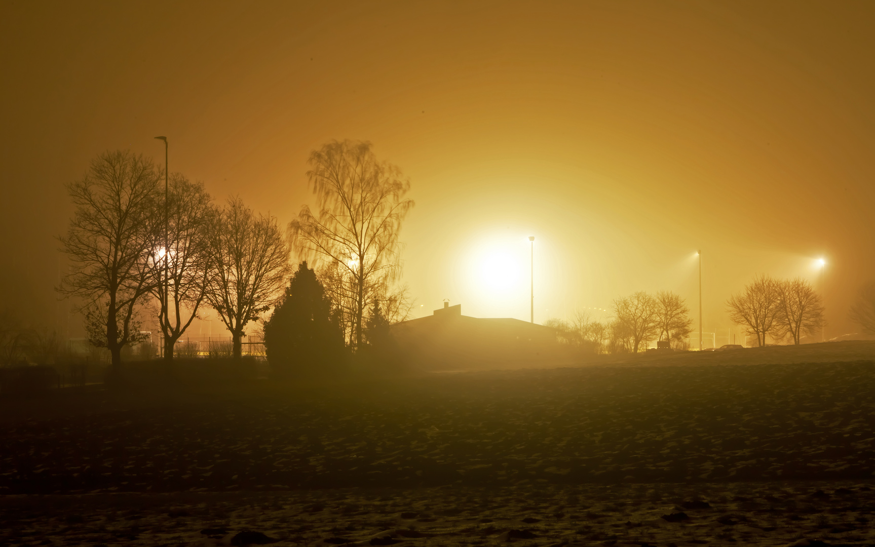 Sport bei Nacht und Nebel