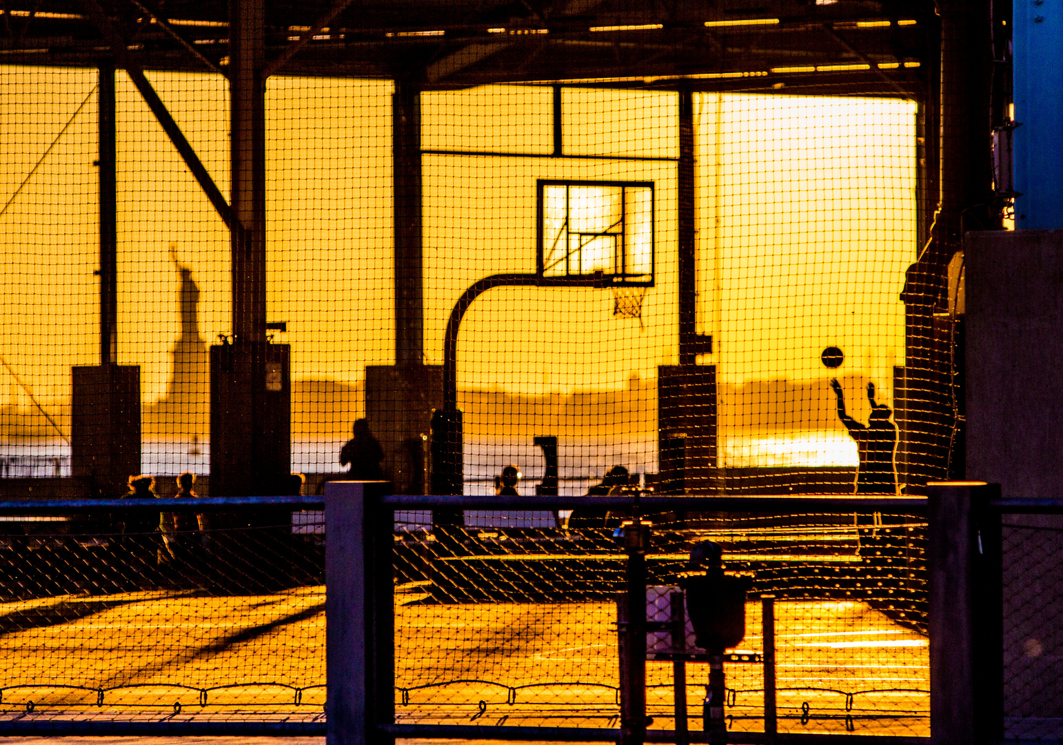 Sport im Brooklyn Bridge Park New York 