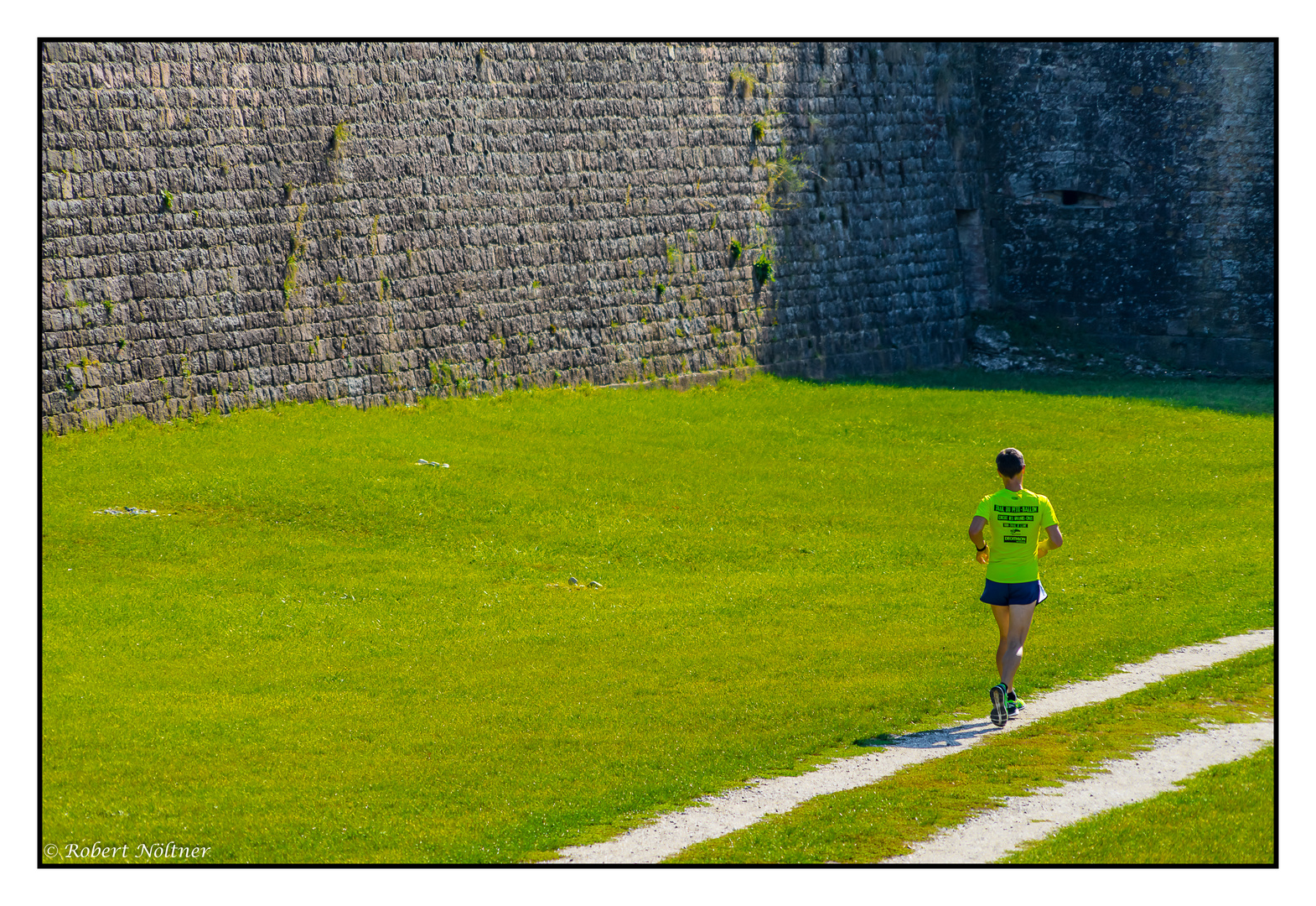 Sport im Schatten der Festungsanlage