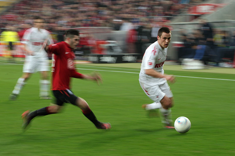 Sport- und Actionfotografie beim 1. FC Köln...