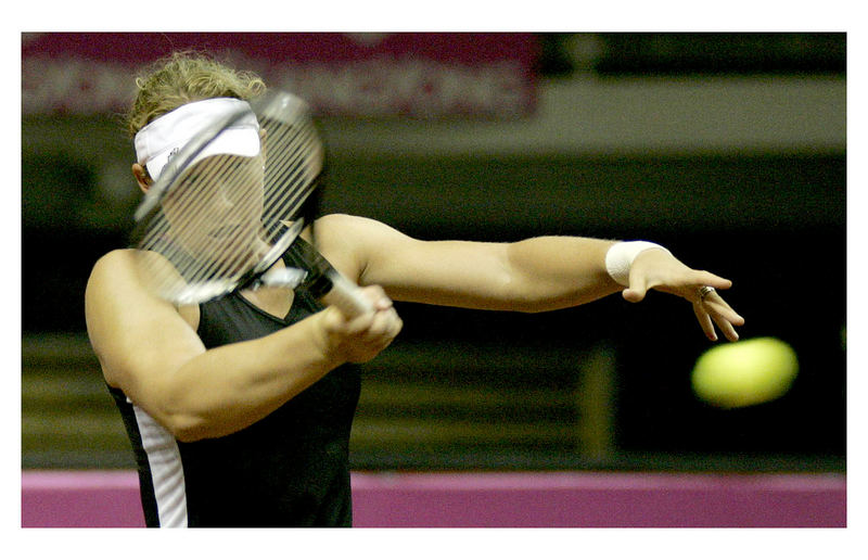 Sportfotografie Fed Cup Tennis 2007