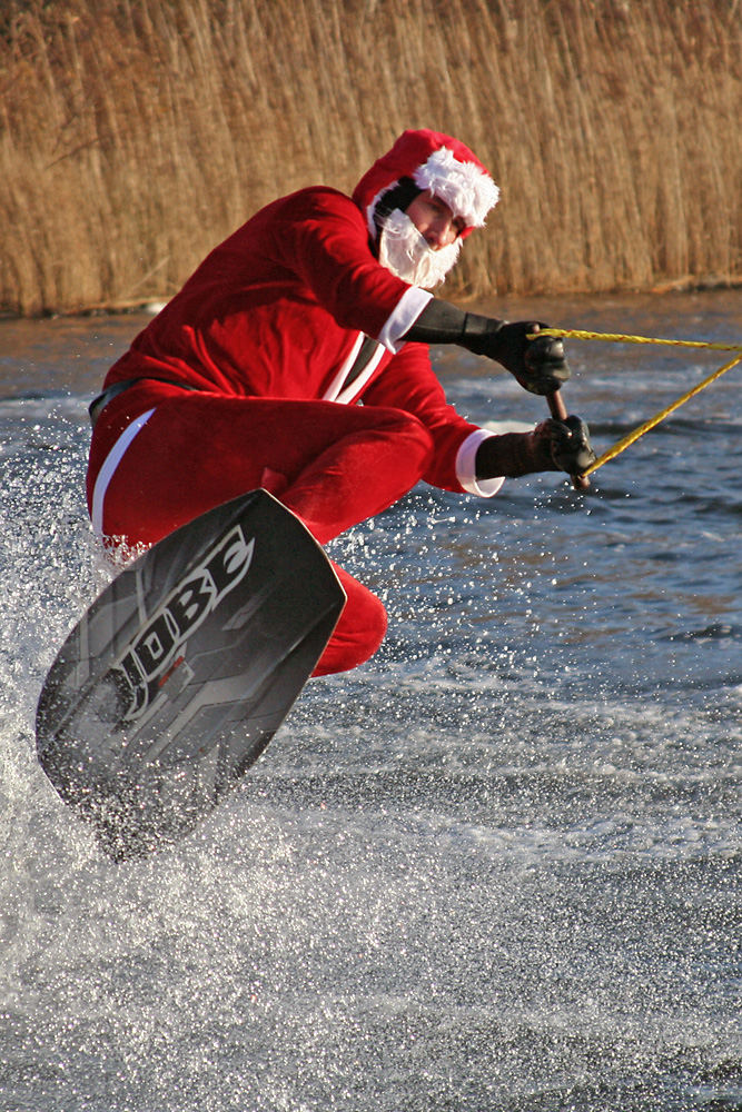 Sportlicher Nikolaus