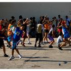 Sportunterricht in Havanna, Kuba