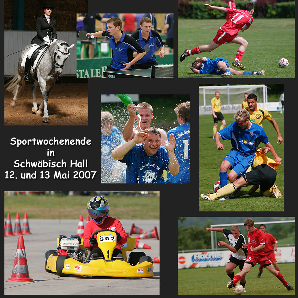 Sportwochenende 12. und 13. Mai