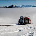 Sportzug an der Rigi