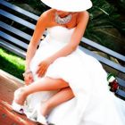 sposa con cappello