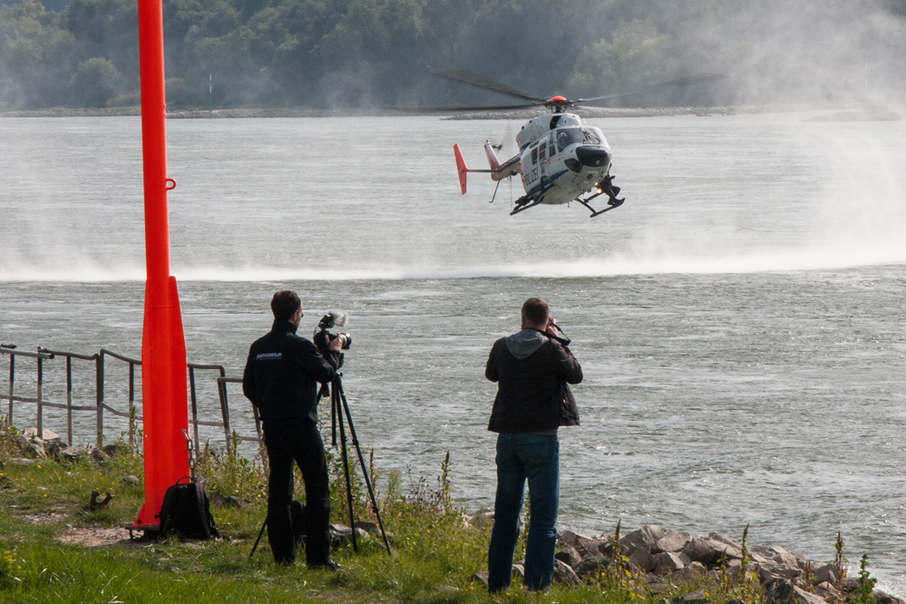 Spotter bei der Arbeit