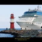 Spotter beim Einlaufen der CELEBRITY ECLIPSE