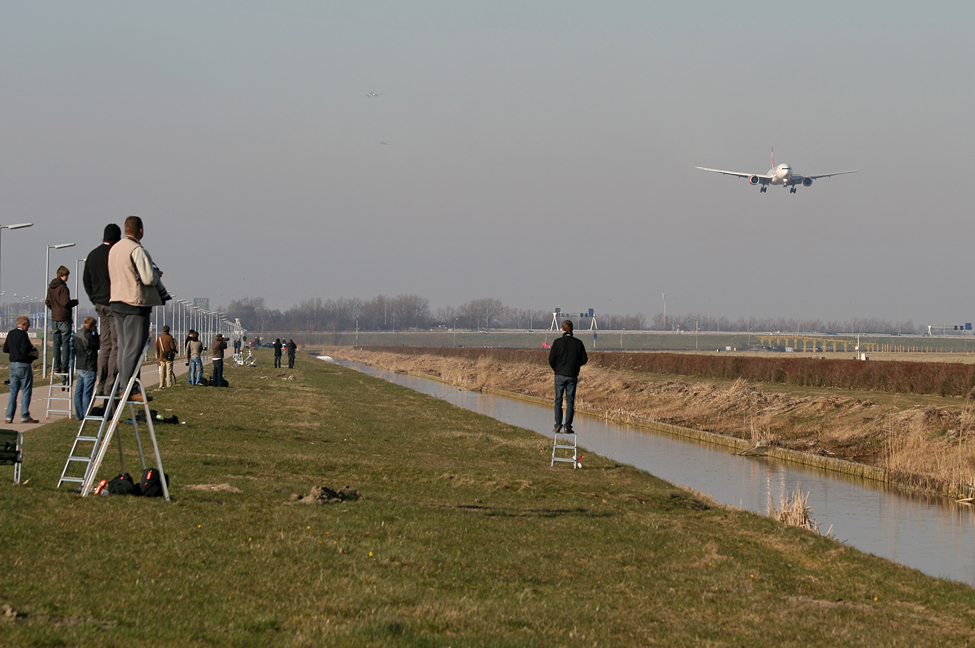 Spotterparadies Amsterdam!