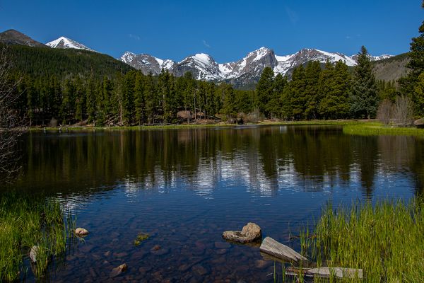 Sprague Lake-Rocky Mounten NP-Colorado