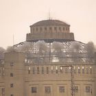 Sprecngung der Kuppel in Dresden Reick