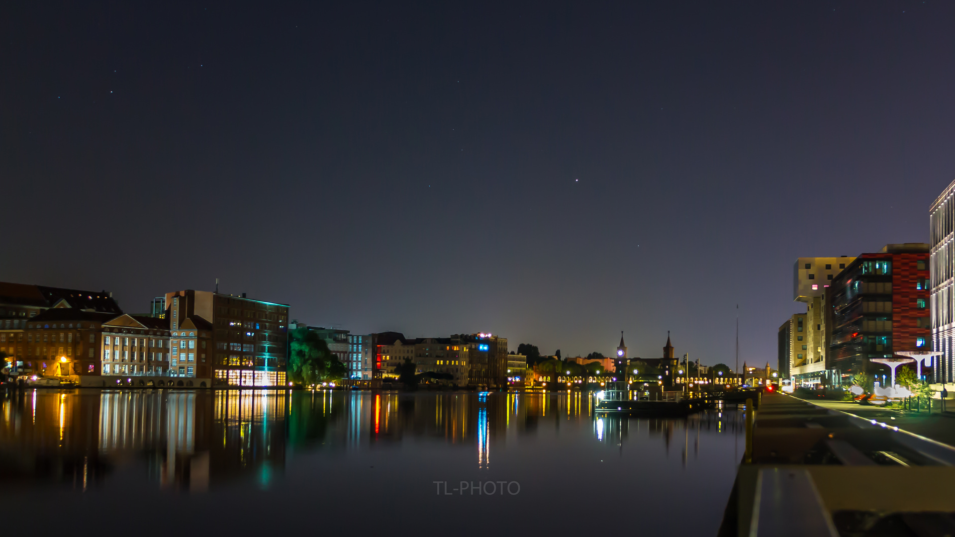 Spree bei Nacht