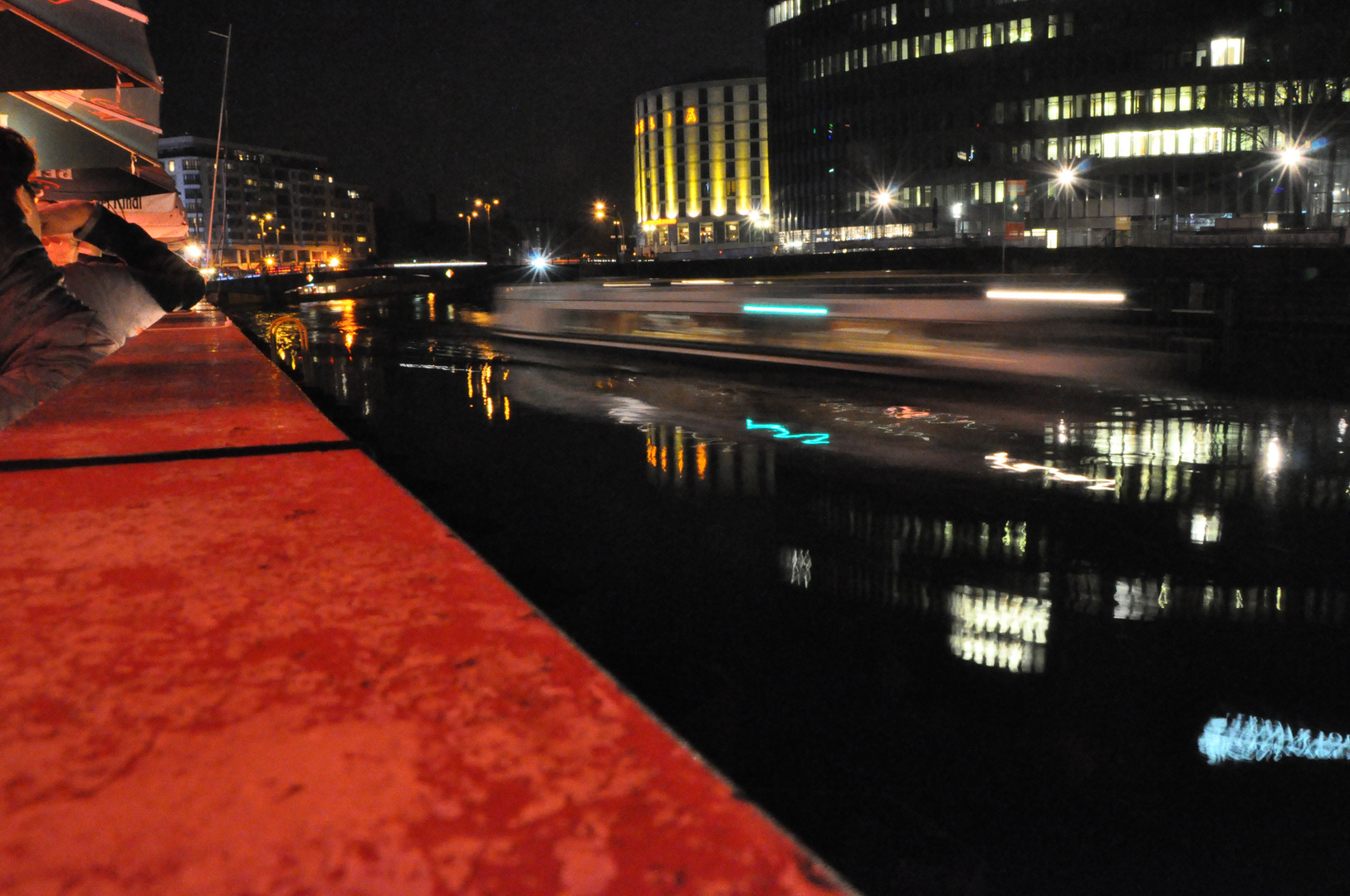 Spree bei Nacht