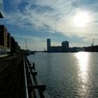 Spree mit Blick zur Elsenbrücke