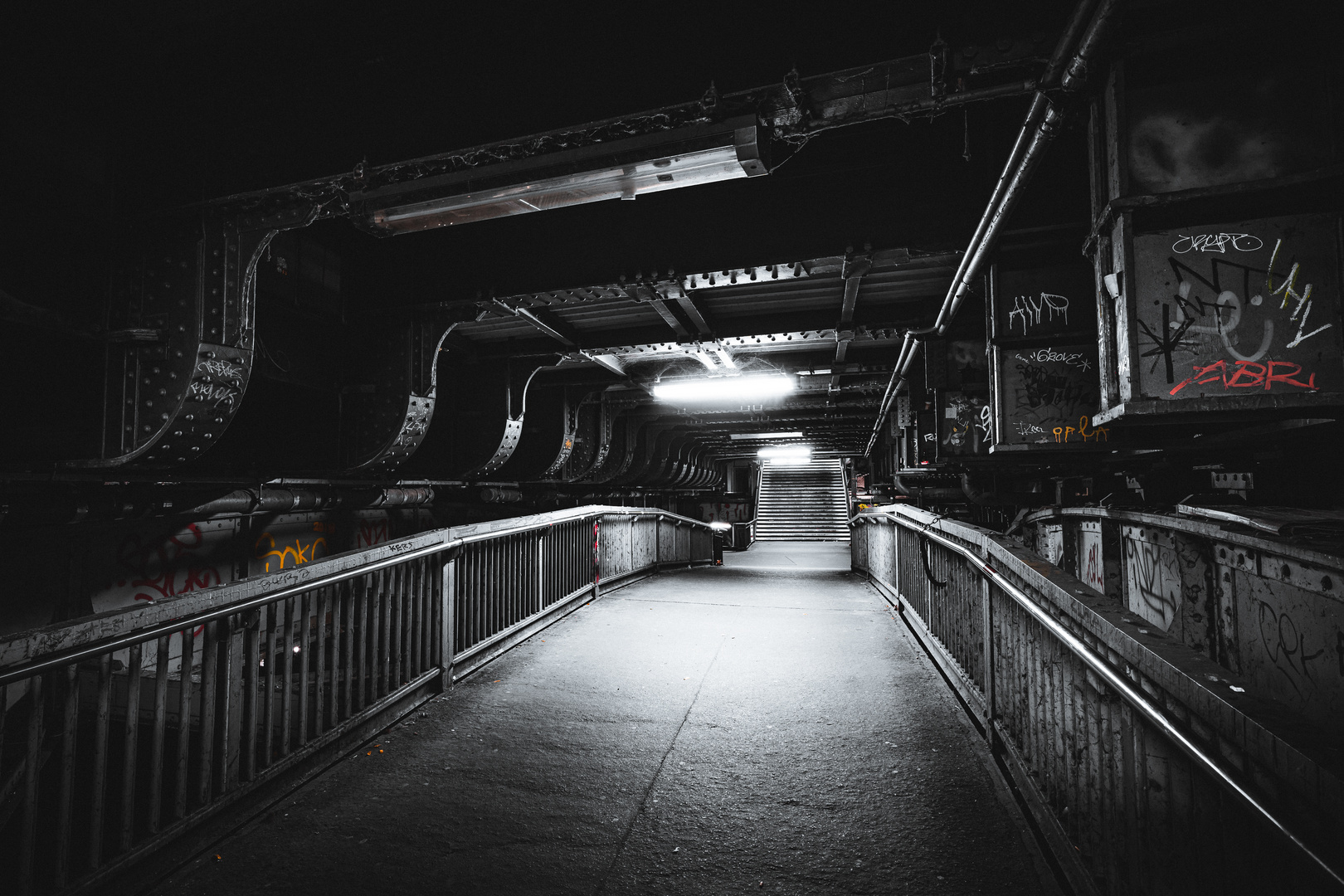 Spreebrücke Bahnhof Friedrichstraße Berlin